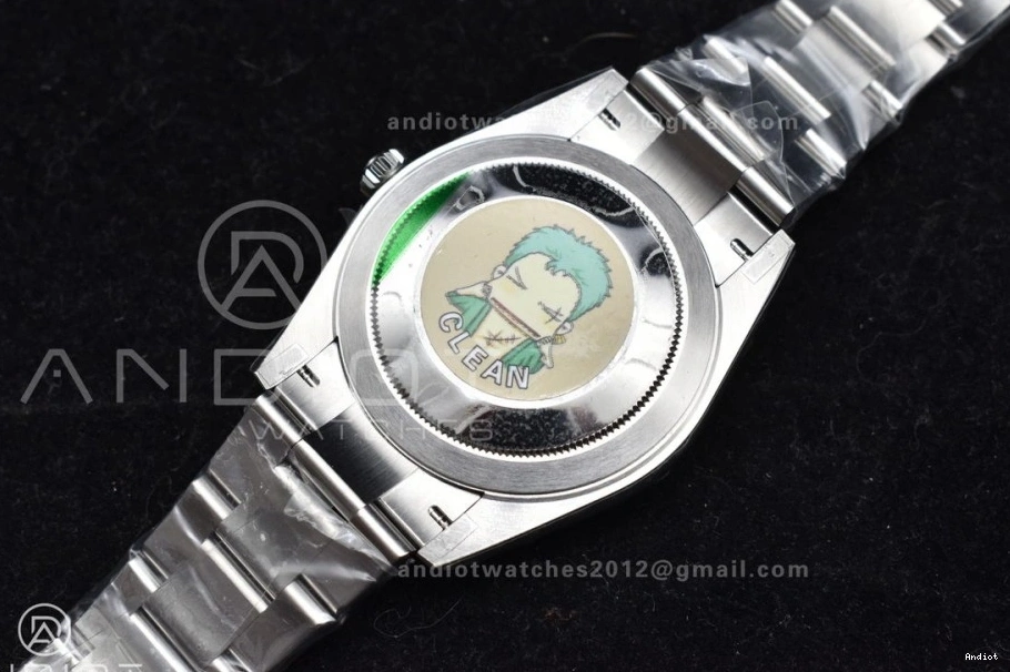 Steel Perpetual 1:1 Edition 41mm 904L Best Oyster DIWF A3230 Dial 124300 Green 0305